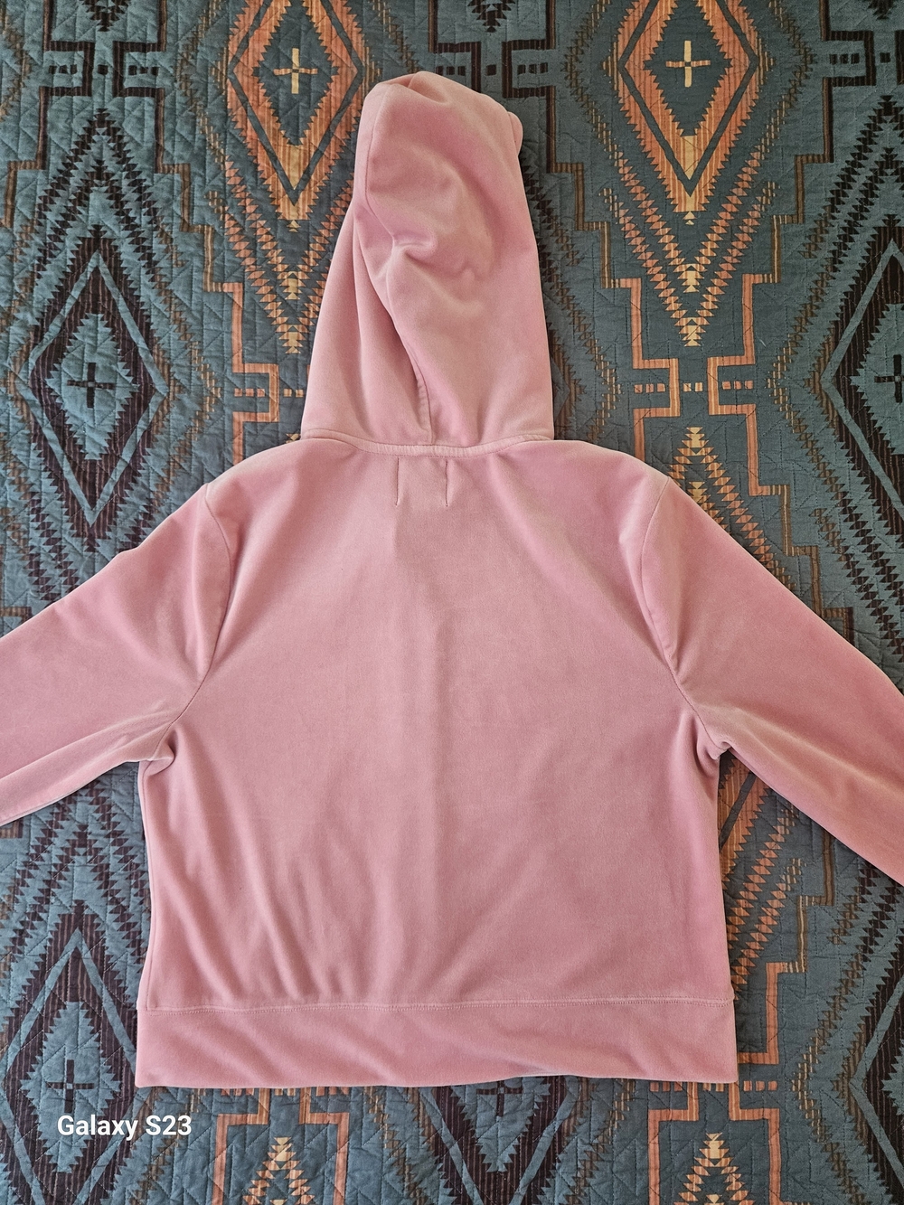 Juicy Couture Light Pink Velour Hoodie Jacket - Picture 4 of 6